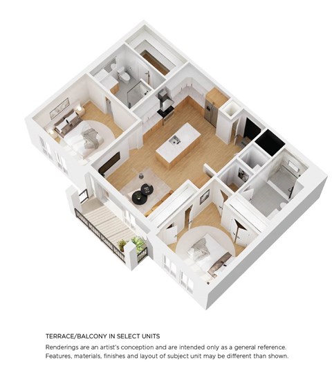 2050 Jake Street Studio-3 Beds Apartment for Rent - Photo Gallery 36